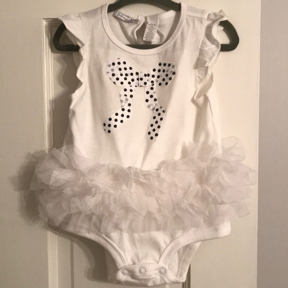 Adorable ruffle butt onesie
